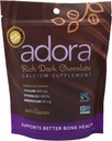 Adora Adora Calcium Supplemento, 500mg, Dark Chocolate 30 dischi (Quantità di 4)
