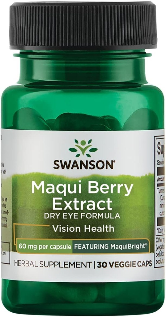 Swanson Maquibright 60 Milligrammes 30 gélules