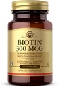 Solgar Biotin 300 mcg - 100 Tabletten - Unterstützt gesunde Haut, Nägel & Haar - Non-GMO, Vegan, Glutenfrei, Dairy Free, Kosher - 100 Servierungen