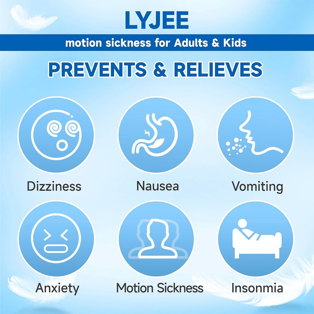 LYJEE Motion Sickness Bands Anti Nausea Armband für Erwachsene und Kinder Morgen Krankheit Relief für schwangere Frauen Acudruck Übelkeit Relief für Auto, Meer, Luftkrankheit (grün)