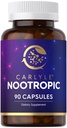 Carlyle Nootropic Supplemento | 90 capsule | con B12, Guarana & More | Non-GMO & Gluten Free