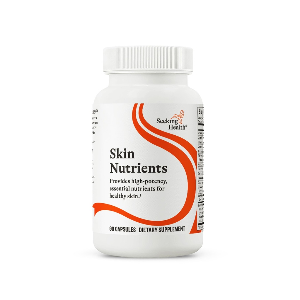 Seeking Health Skin Nutrients, with Vitamins A and E, Antioxidant Support, Royal Jelly, Multivitamin Support for Healthy Skin (90 Capsules)*