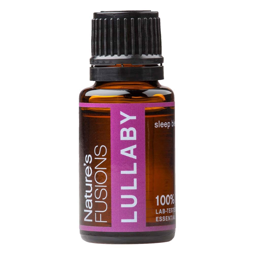 Nature's Fusions Mélange d'huile essentielle de sommeil 15ml - Calmer Drea, Diffuseur, Nature's Fusions Lullaby - 100% Pure Qualité thérapeutique - Lavande, Camomille romaine, Neroli, Rose, Vanille, Ylang Ylang