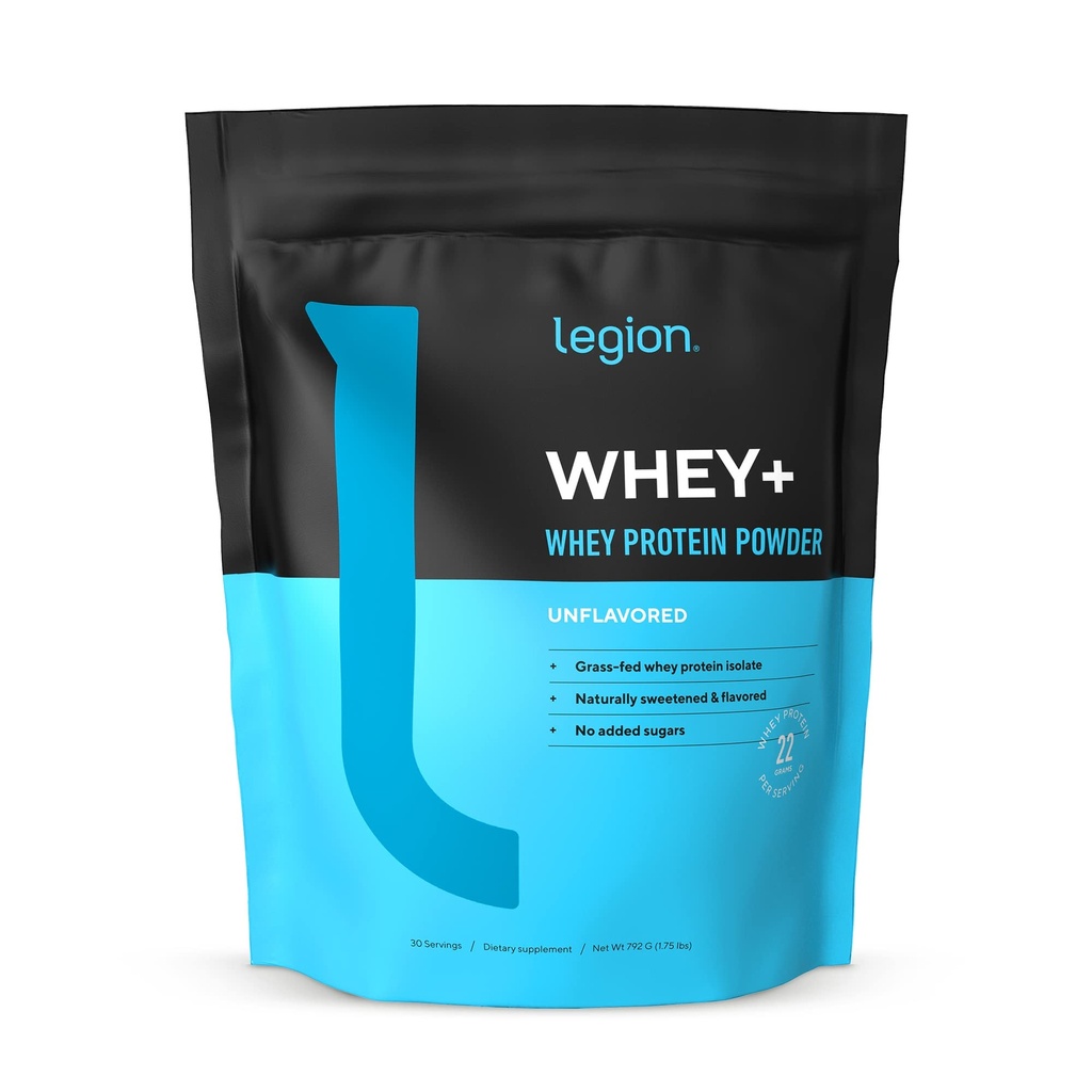 RECHT Whey+ Protein Whey Isolate von Grass Fed Cows - Whey Protein Isolate Powder Low Calorie, Non-GMO, Sugar Free, Lactose und Gluten Free, Alle natürlichen Protein Pulver für Männer & Frauen, 30 Servier...