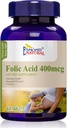 Acido folico 400mcg (Supporto alla gravidanza, Mantenere funzioni di salute), GMP, Prodotto naturale Assn Certificato, Made in USA - 400mcg, 60 compresse