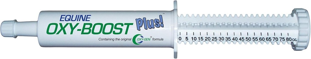 Pâte à électrolyte probiotique Oxy-Gen Oxy-Boost pour chevaux Contient de la vitamine E, Omega 3, Omega 6 et Octacosanol pour une meilleure performance Fabriqué aux États-Unis