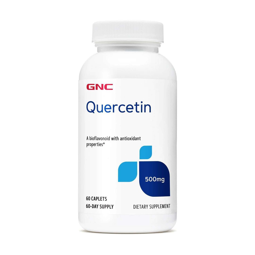 GNC Quercetin Supplément 500mg, 60 portions