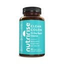 NutriRise 15 giorni Pulitura rapida del colon per la salute del fegato - Supporto digestivo con Probiotici & Fibra per la costipazione, Regolarità & Bloating, Zucchero & Gluten Free