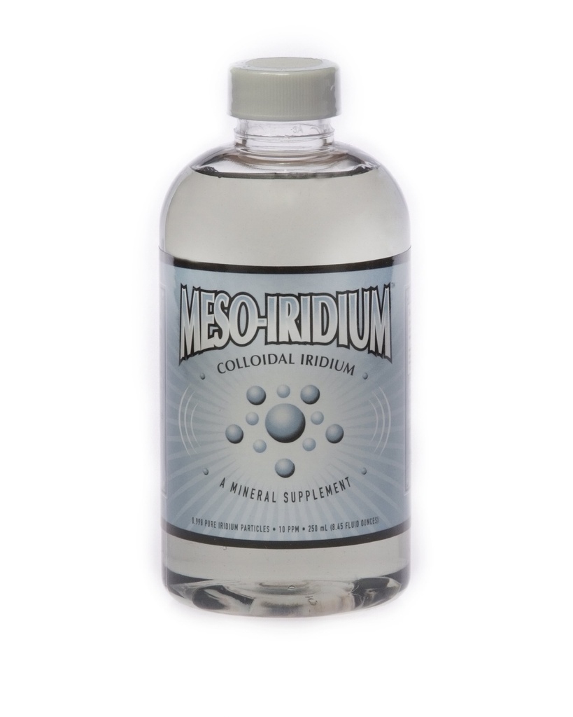 MesoIridium TM 10 ppm Kolloidal Iridium 250 mL/8.45 Oz