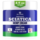 Sciatica Cream - Premium Sciatica Cream - Schnelle Absorption & Maximum Relief - 4 Unze Großes Wertpaket - Made in USA