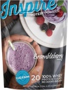 Bariatric Eating Inspire Bramble-Berry 20g Whey Protein Isolat Pulver mit Calcium