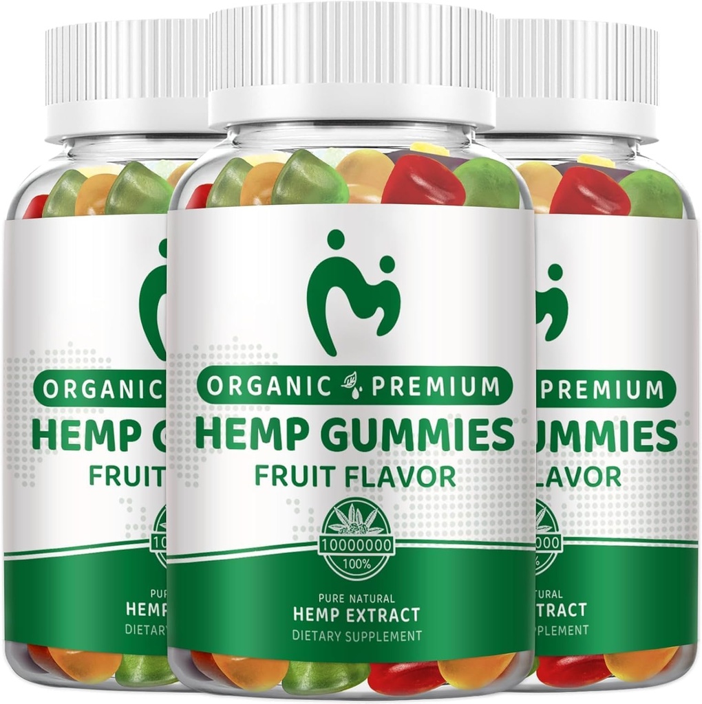Gommies Oméga pour Adultes(3 Pack)
