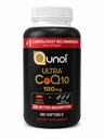 Qunol CoQ10 100mg Softgels Ultra 3X Better Absorption Coenzyme Suppléments Q10 - Supplément antioxydant pour la santé vasculaire et cardiovasculaire et la production d'énergie - 6 mois d'approvisionnement - 180 Compte