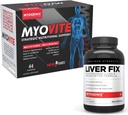 Myogenix Myovite Multivitamin & Liver Support Supplement Bundle – Advanced Daily Nutrition & Organ Support – Promuovi energia, disintossicazione e benessere generale
