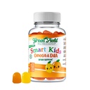 Greenfield Nutritions Smart Kids Halal Omega 3 Gummies con DHA - 60 vitamine Halal per bambini, Supporta la salute cerebrale e immunitaria - Vegan, Non OGM, Gluten, Gelatin-Free e senza arachidi