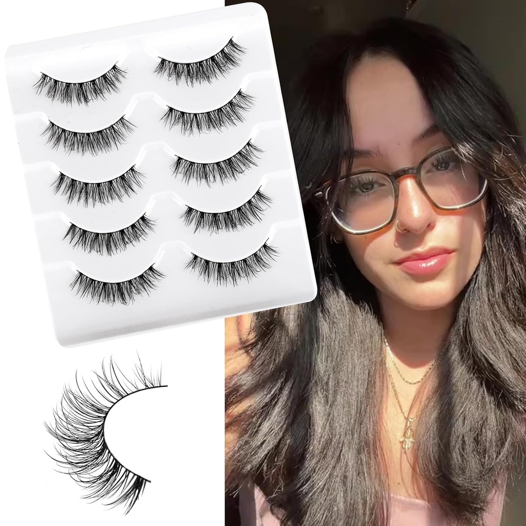 Lashes Wimpern Lashes Wispy False Wimpern Natürliche Wimpern Mink Lashes von SPECSIE, SPECSIE #Daffodil