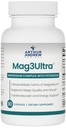 Arthur Andrew Medical, Mag3Ultra Triple Magnesium Supplement, Sucrosomial, Bisglycinat, Taurate für Muskel, Stress, Stimmung, Nerve, Knochen & Herz Unterstützung, 90 Kapseln