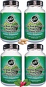 Nopal Cactus Capsule - Freeze Dried Prickly Pear Extract - Fiber Supplement per il supporto Metabolic Health - Ricco di Betalains & Nitrates - Non-GMO - 120 Veggie Caps (4 bottiglie)