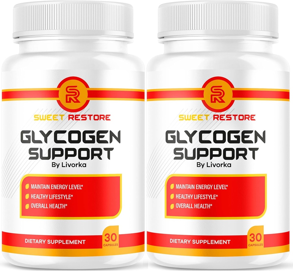 LIVORKA (2 Pack Sweet Restore Glycogen Support, Sweet Restore Glycogen Support Capsules, Sweet Restore Joint Support Supplement Pills, 60 Capsule per 2 Mesi