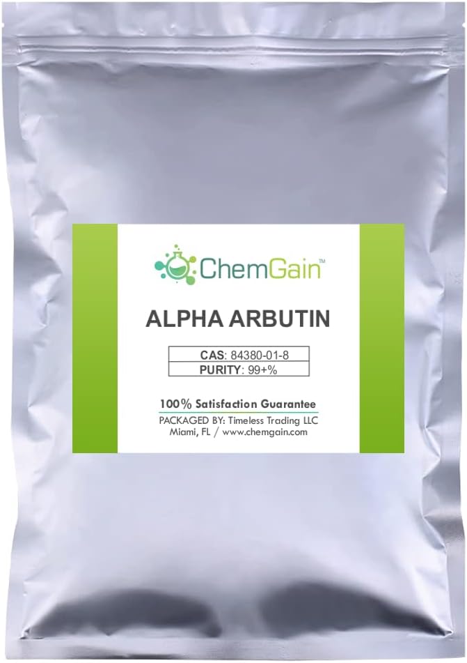Poudre d'arbutine alpha - 25 g (0,88 oz) - Ultra pure - CAS 84380-01-8