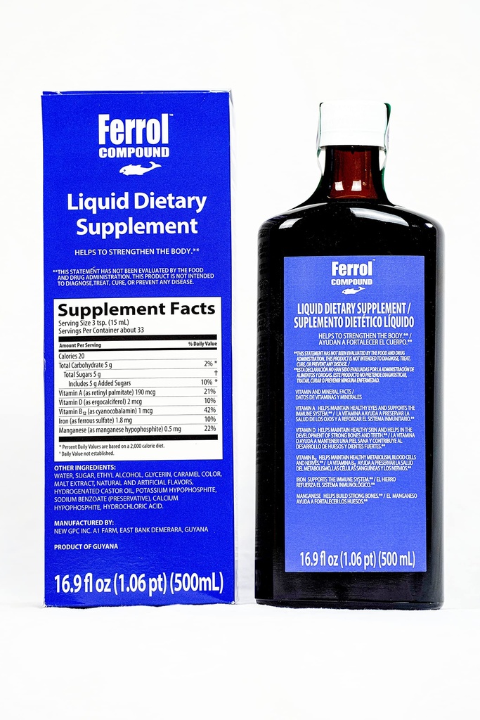 Integratore alimentare composto da 16.9 fl oz (500ml)