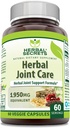 Herbal Secrets Joint Care 1950 Mg pro Servierergänzung | Veggie Capsule | Enthält Boswellia Extract, White Willow, Cat's Claw & Tart Cherry Powder | Made in USA (1 Pack, 60 Count)