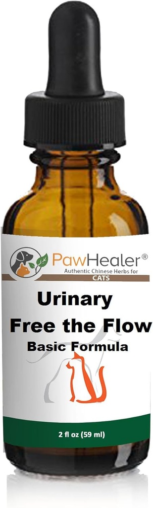 Bladder Stones/Crystals: Urinary Free The Flow: Basic Formula - Herbal Liquid Herbs for Cats & Small Dogs - 2 fl oz (59 ml) - Kaufen Sie mehr (1 Flasche)