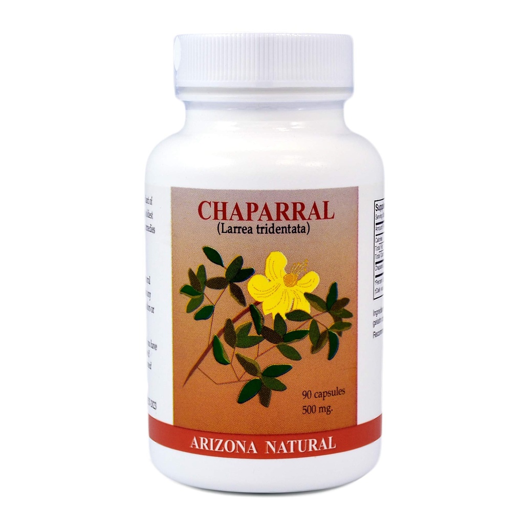 Chaparral (Larrea Tridentata) 500 mg, 90 gélules