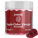 Droppels Aceto di sidro di mele Gummies 1000mg con barbabietola radice e melograno | Non-GMO, Vegan-Friendly, Gluten Free | Supports Digestione, Metabolismo, Energia e salute immuni | Raspberry Flavor