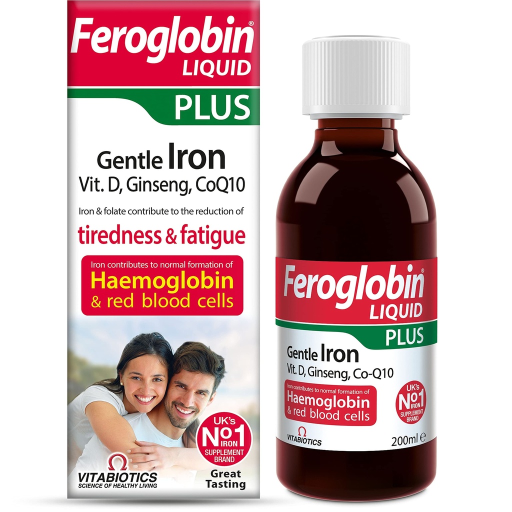 Vitabiotics Feroglobin 200ml Plus Flüssigkeit