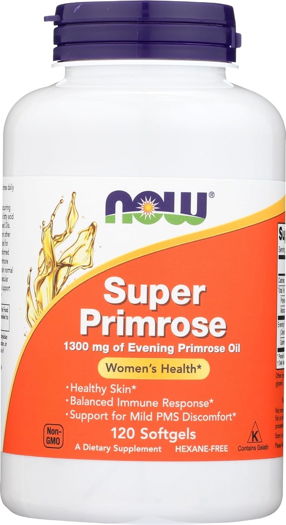 ORA ALIMENTI Super Primrose 1300mg Sg, 120 CT