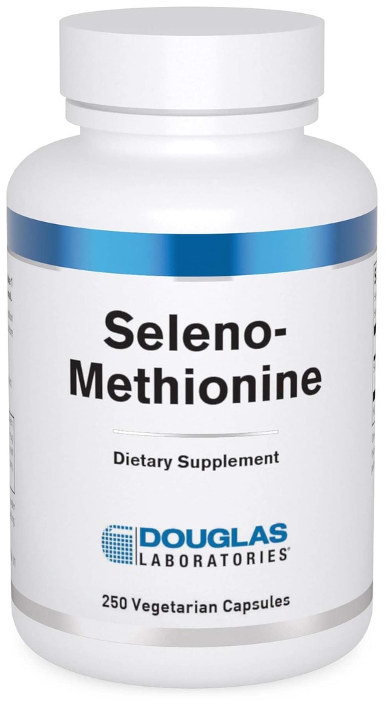 Douglas Laboratories Seleno-Methionin | 200 mcg. Bioverfügbar Selenium | 250 Kapseln