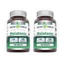 Incredibile Formulas Melatonin Supplemento | 5 Mg Per Serving | 180 compresse | Non-GMO | Gluten Free | Made in USA | Confezione di 2