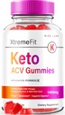 rize labs - Xtremefit Keto ACV Gummies per la perdita di peso avanzata, formula avanzata, supplemento di Aceto di sidro di mele (60 Gummies)