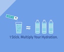 Liquido IV Hydration Multiplier Variety Pack Polvere di elettrolita (6 conte: Lime di limone, Frutta della passione, Acai Berry) Supplemento per migliorare la vostra acqua o bevanda - Liquido I V Elettroliti per la disidratazione
