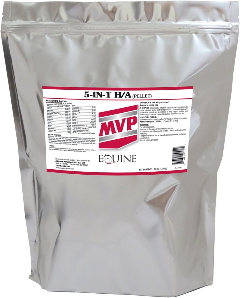 MVP 5-in-1 H/A (10lb) Alles in einer Unterstützung für Pferde.