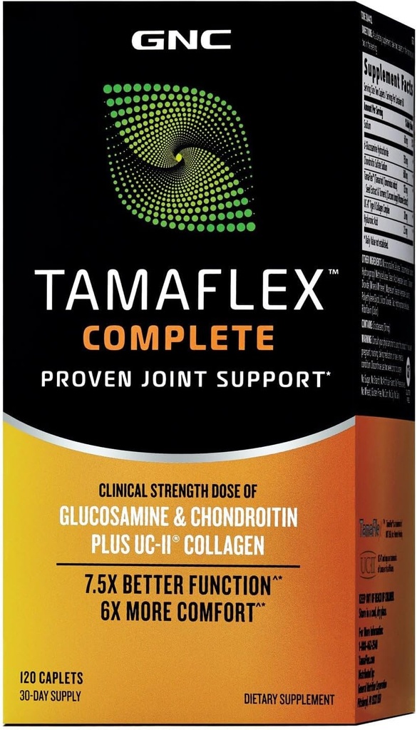 GNC Tamaflex complète, fournit un soutien conjoint, 120 capsules