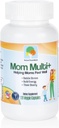 Raise Them Well Mom Multi+ Daily Multivitamin for Women with Active Folate, Adaptogens & Bacopa, Energy, Stress & Cognitive Support, 120 Veggie Capsule