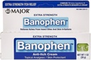 MAJOR Extra Strength Banophen - Crema Anti-Itch - Topical Analgesic Skin Protectant - Aiuta a Alleviare Itches da Insetti e Irritazioni della pelle - 1 Oz. (1 Confezione)