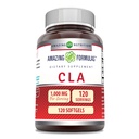 Formules étonnantes CLA Amino Acid Supplement de 1000 Mg par service de softgels de softgels de softgels de softgels de softgel de softgel de softgel sans gluten de GMO de 1 pack, 240 comte)