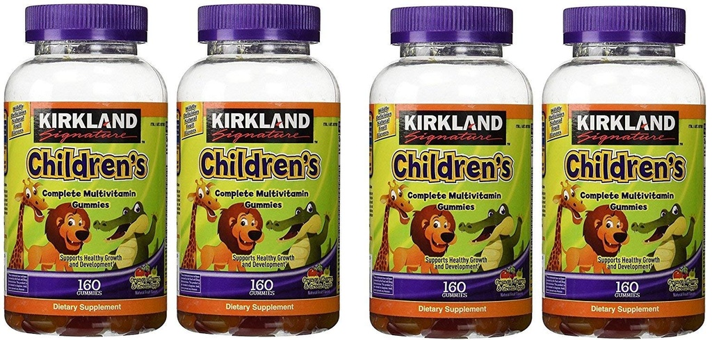 Kirkland Signature Children's Complete Multivitamin, 320 Gummis (2 Pack)