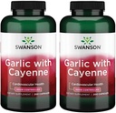 Swanson Knoblauch mit Cayenne 200 Kapseln (2 Packung)