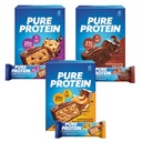Pure Protein Bars, High Protein, Nutritious Snacks to Support Energy, Low Sugar, Gluten Free, Variety Pack, 1.76oz, 18 Pack