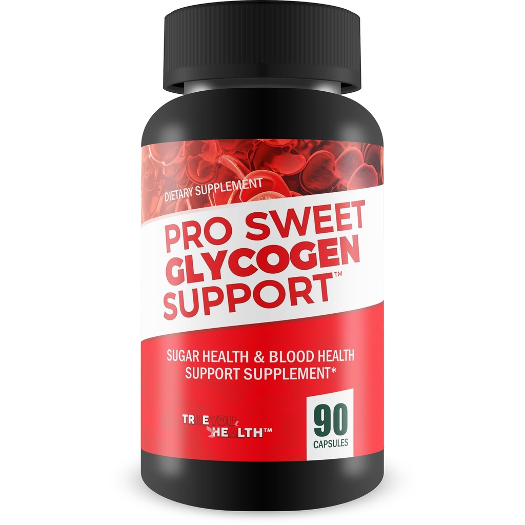Pro Sweet Glycogen Support - Il nostro miglior integratore di supporto per il sangue dolce - Supplemento di supporto per la salute del sangue e la circolazione del sangue per l'equilibrio dello zucchero & Circulation Blood Boost