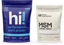 Miglioramento umano Vanilla Performance Protein e MSM Cellular Detox Bundle