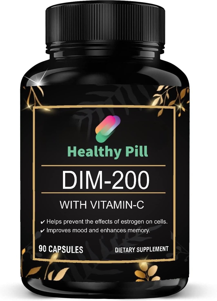 Estrogen Balance für Frauen und Männer Akne Ergänzungen, Menopause Unterstützung, Antioxidans Unterstützung | Non-GMO, Vegan, Soy Free | 90 Kapseln