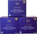 Garcinia Cambogia | Sorprendente succo d'uva bere | 3 scatole
