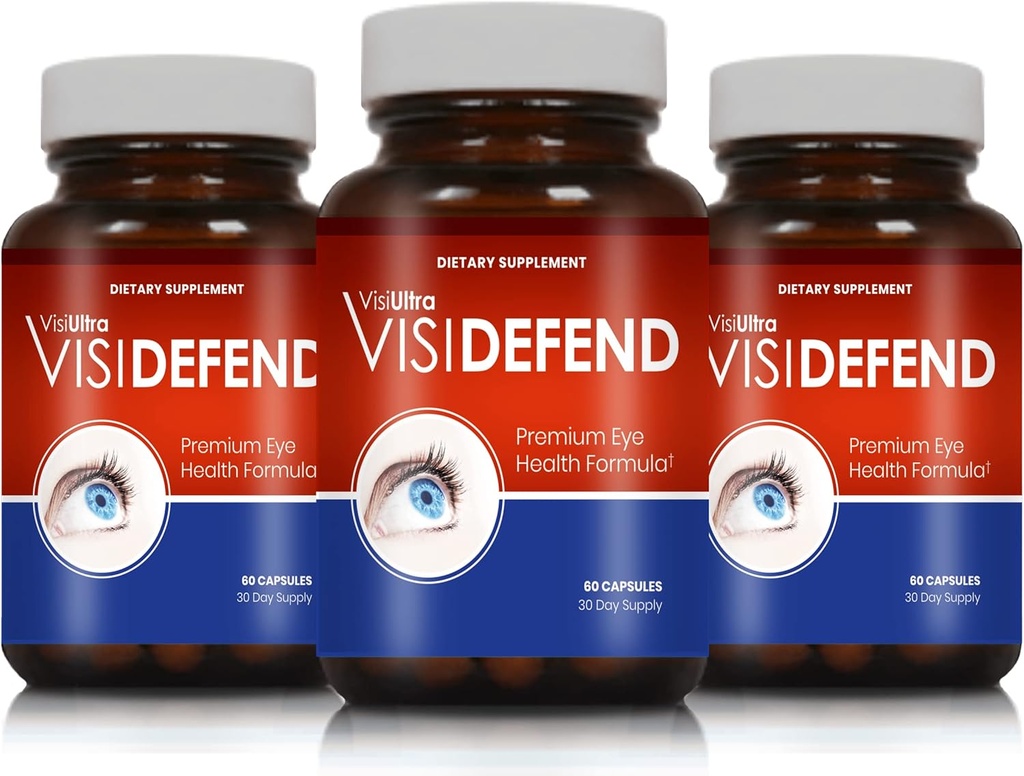 VisiDefend: Estratto di mirtillo per il supporto agli occhi completi e il benessere generale – occhi nutrienti e migliorare la salute! (3Pack)