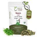 Feuille de Neem de façon biologique Couper et cribler.