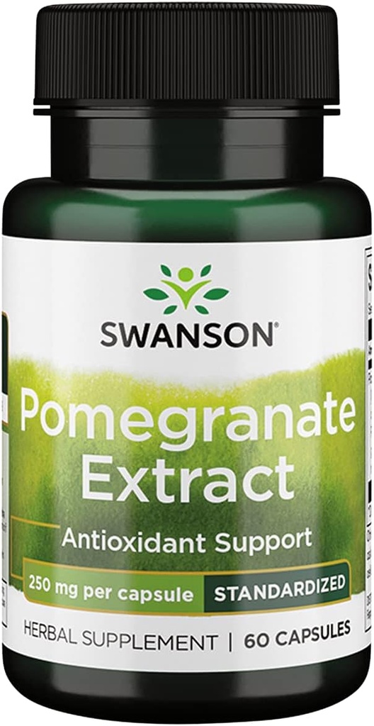 Swanson HRB Granatapfel EXT STD 250MG 60CAPS